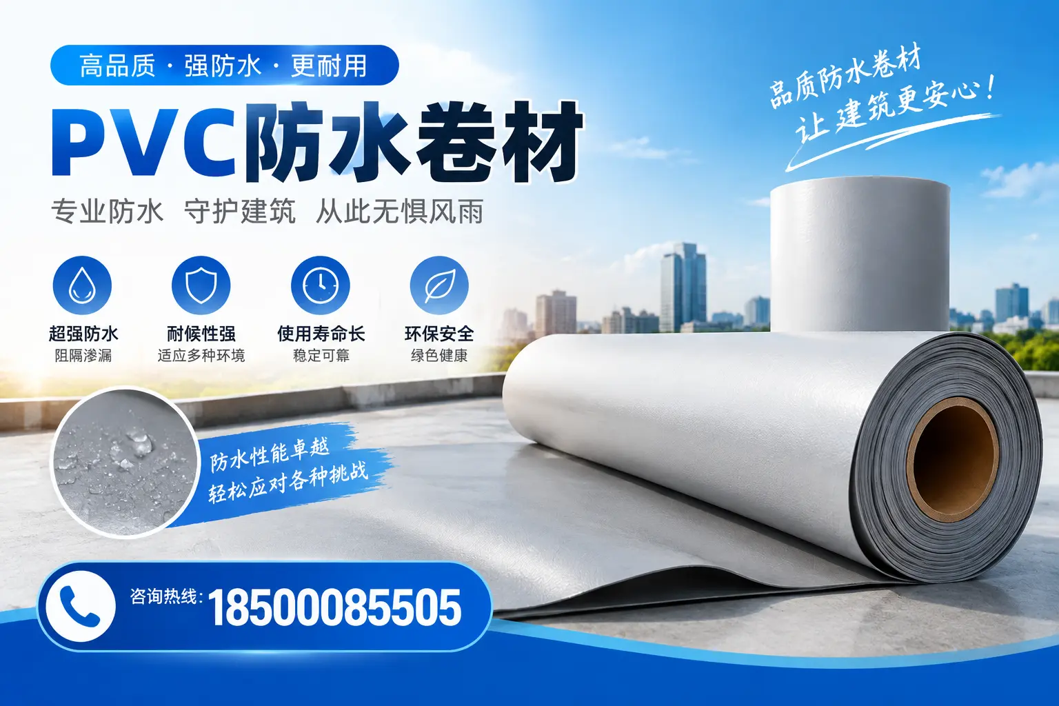 如何选择高质量的PVC防水卷材?大连消费者必看指南