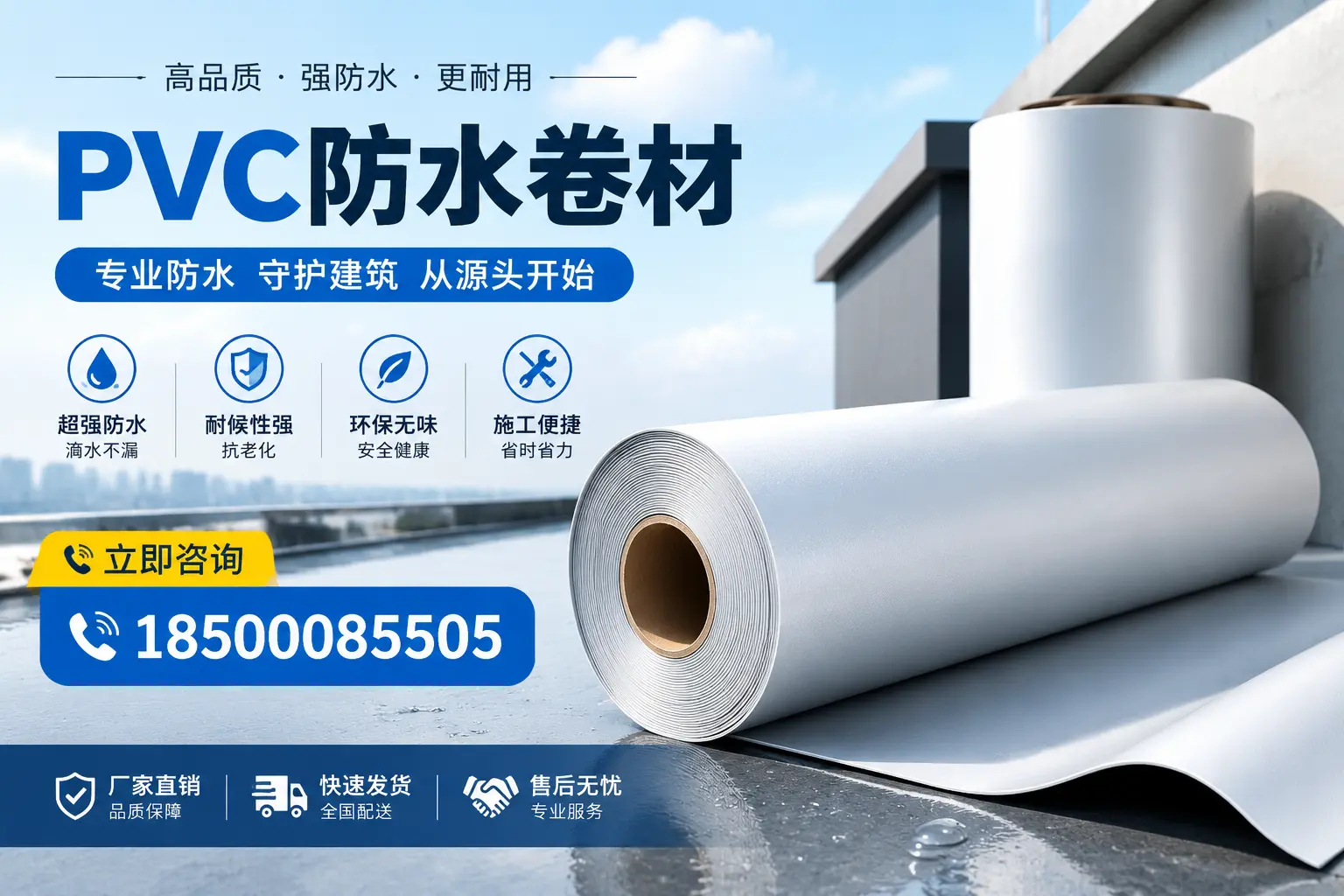 如何评估PVC防水卷材的性价比?大连消费者必看