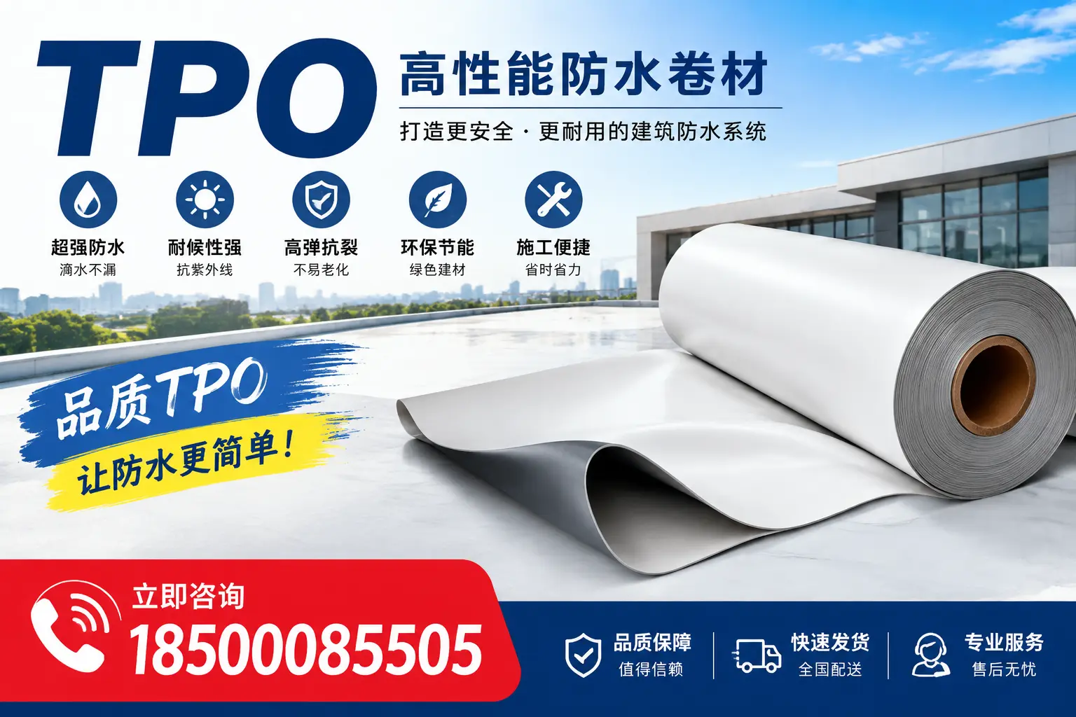 TPO材料的维护与保养，大连用户必看指南